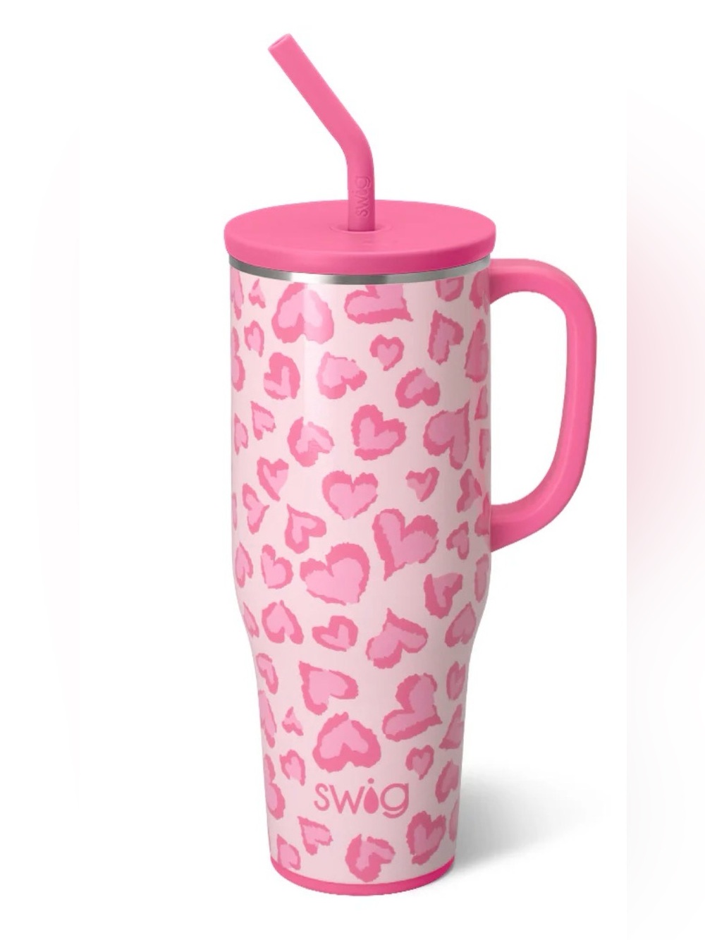 Swig Life Wild At Heart Mega Mug 40oz Travel Tumbler with Handle